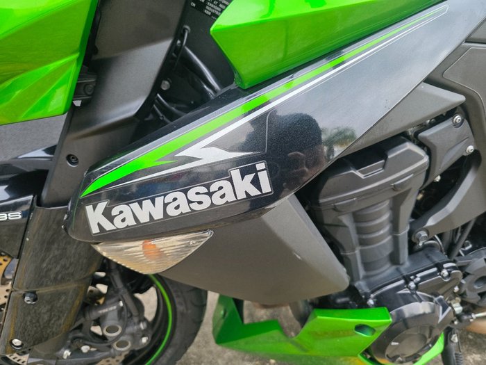 2013 Kawasaki Z1000 GREEN