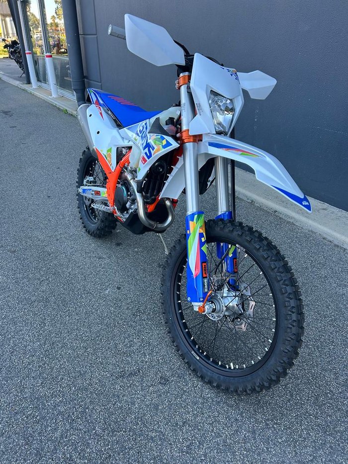 2025 KTM 350 EXC-F Six Days EXC-F White