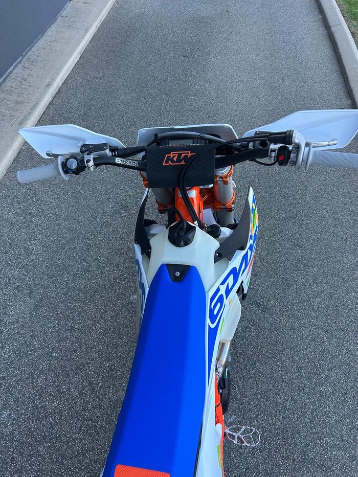 2025 KTM 350 EXC-F Six Days EXC-F White