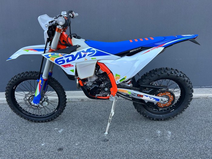 2025 KTM 350 EXC-F Six Days EXC-F White
