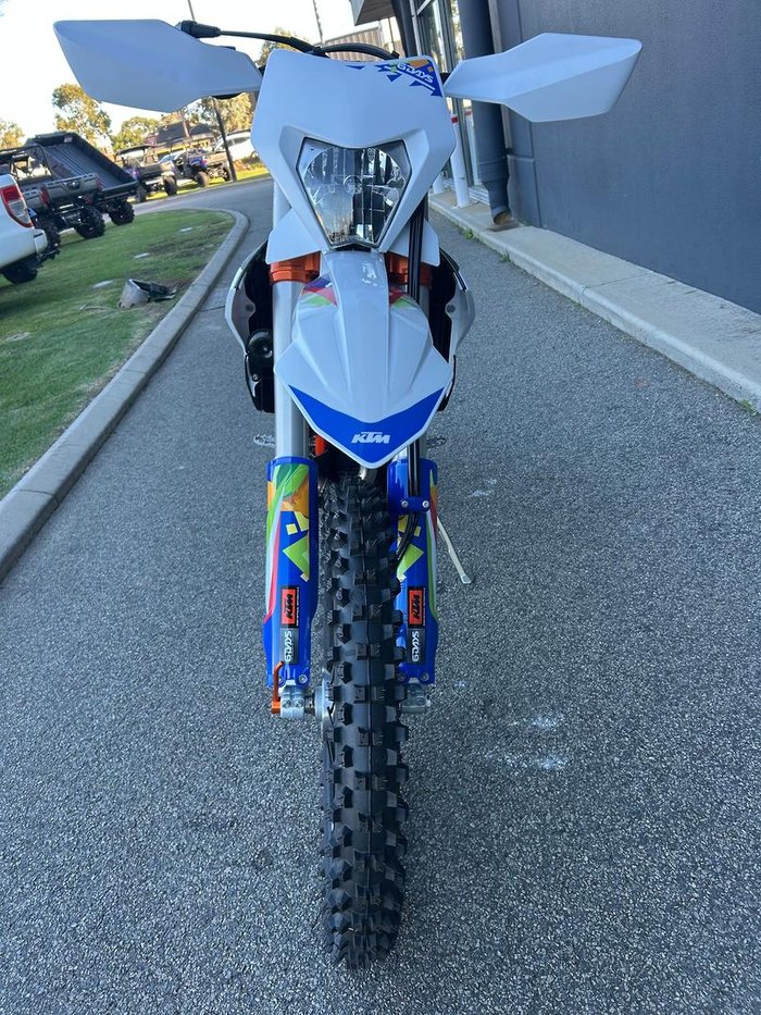 2025 KTM 350 EXC-F Six Days EXC-F White