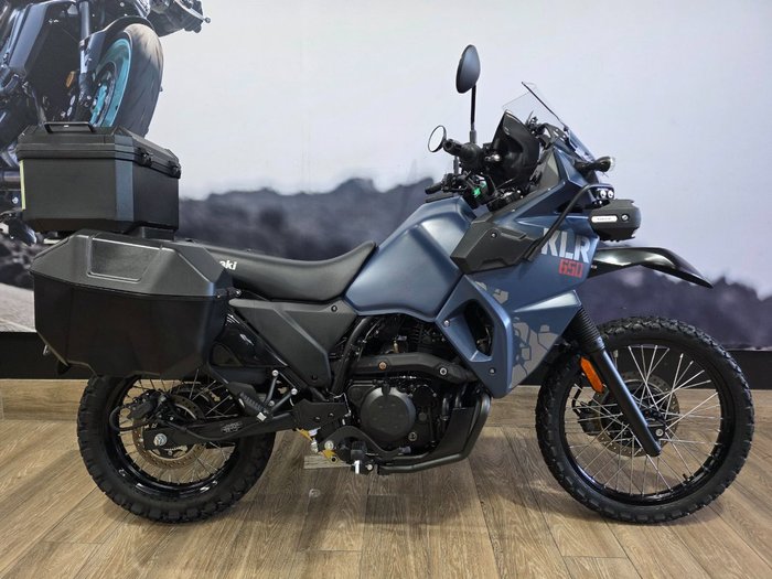2024 Kawasaki KLR650 (KL650) ADVENTURE BLUE