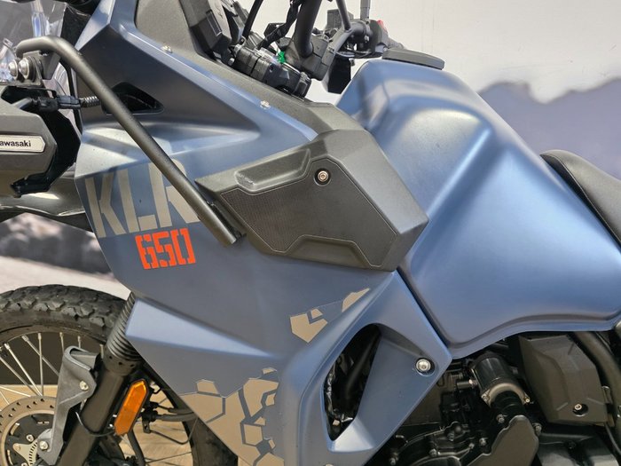 2024 Kawasaki KLR650 (KL650) ADVENTURE BLUE