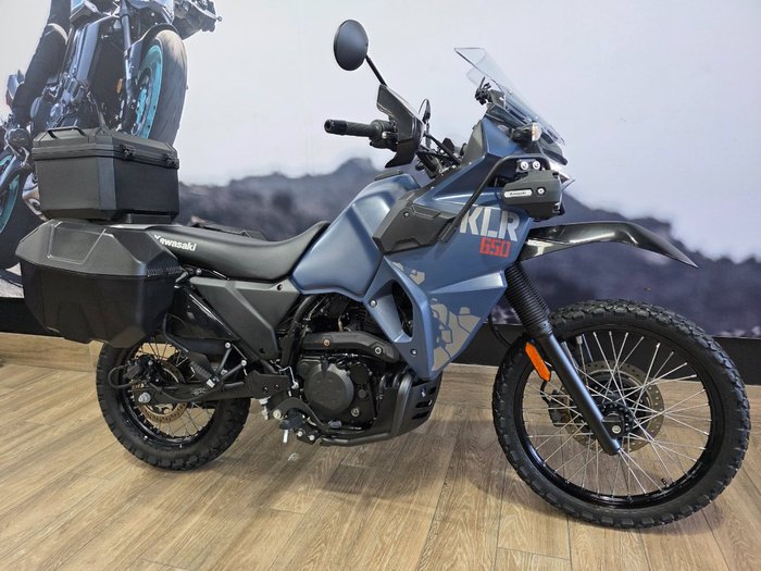 2024 Kawasaki KLR650 (KL650) ADVENTURE BLUE