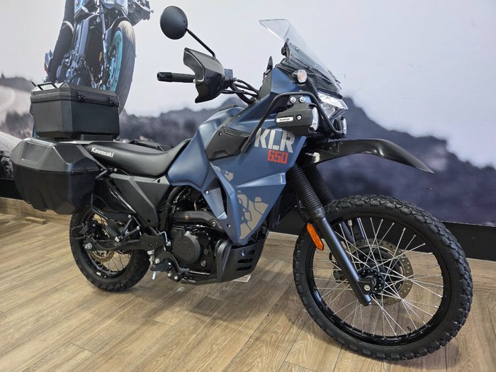 2024 Kawasaki KLR650 (KL650) ADVENTURE BLUE