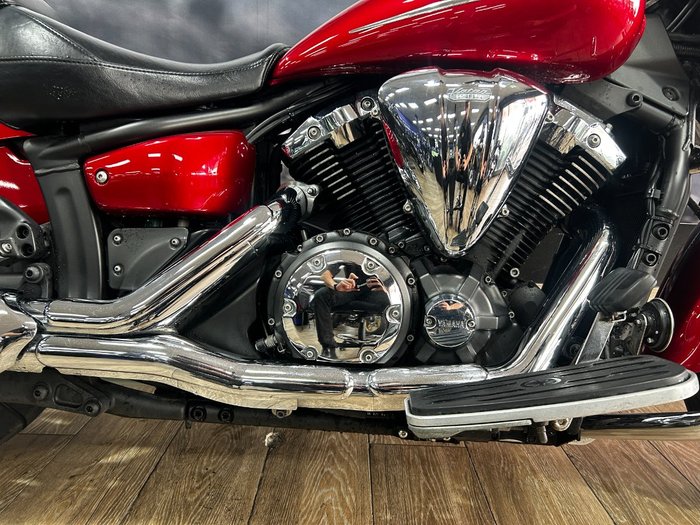 Yamaha 2008 yamaha 1300CC XVS1300AX RED
