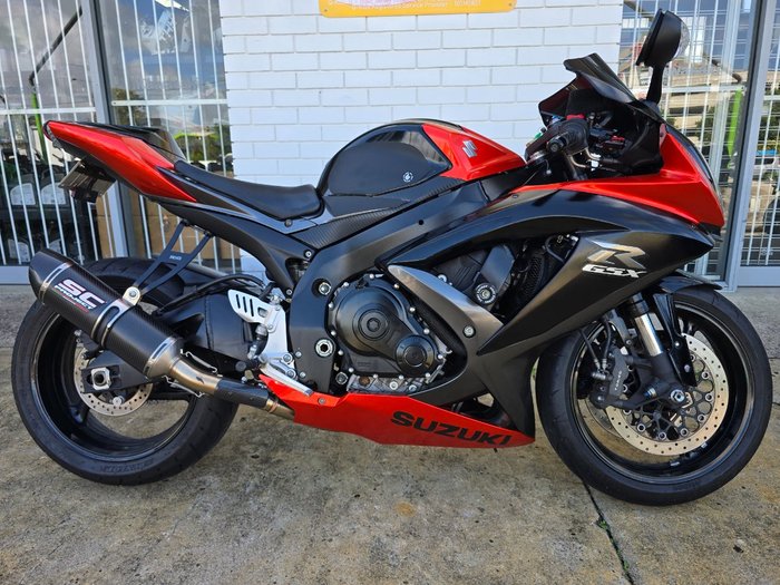 2008 Suzuki GSX-R750 Orange