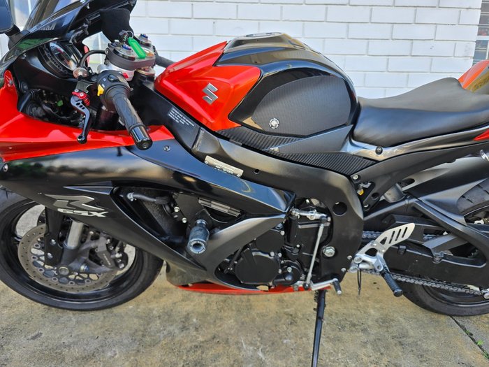 2008 Suzuki GSX-R750 Orange