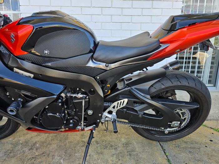 2008 Suzuki GSX-R750 Orange