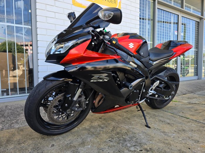 2008 Suzuki GSX-R750 Orange