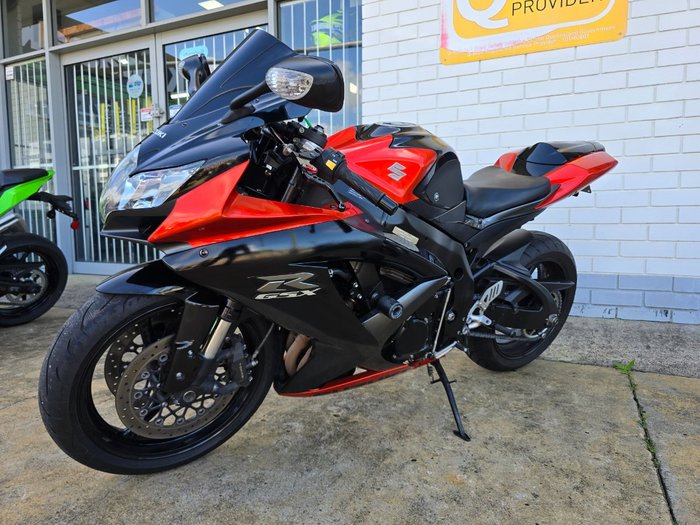 2008 Suzuki GSX-R750 Orange