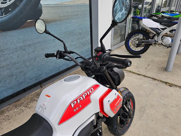2025 CFMOTO XO PAPIO TRAIL White