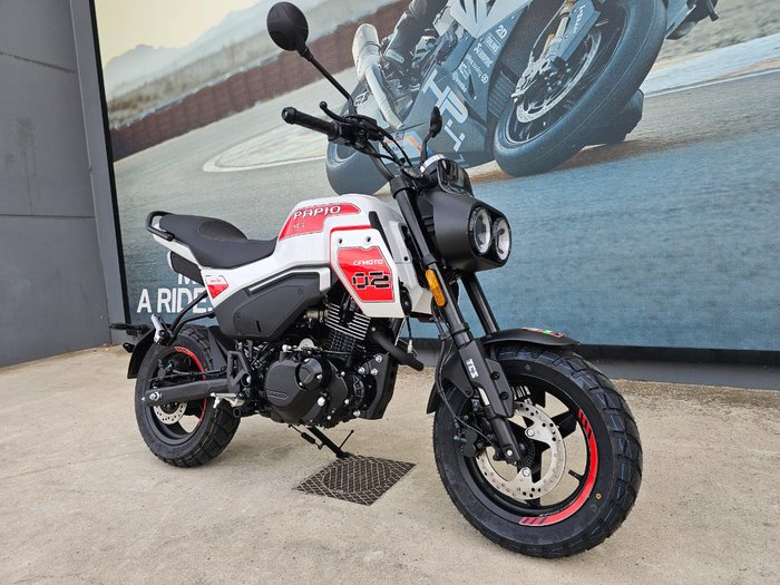 2025 CFMOTO XO PAPIO TRAIL White