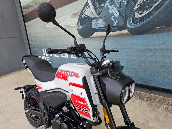 2025 CFMOTO XO PAPIO TRAIL White