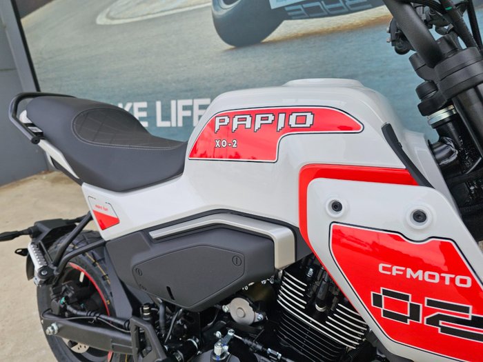 2025 CFMOTO XO PAPIO TRAIL White