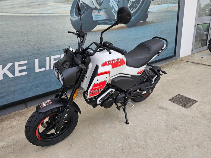 2025 CFMOTO XO PAPIO TRAIL White