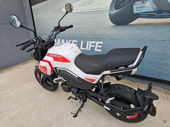 2025 CFMOTO XO PAPIO TRAIL White