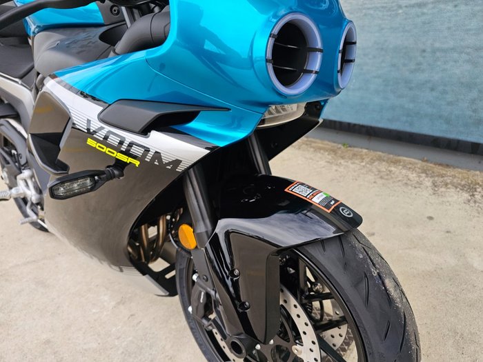 2025 CFMOTO 500 SR VOOM ZEPHYR BLU