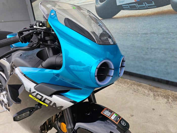 2025 CFMOTO 500 SR VOOM ZEPHYR BLU