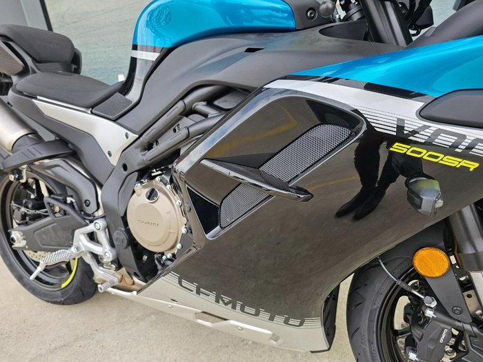 2025 CFMOTO 500 SR VOOM ZEPHYR BLU