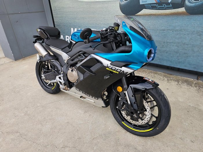 2025 CFMOTO 500 SR VOOM ZEPHYR BLU