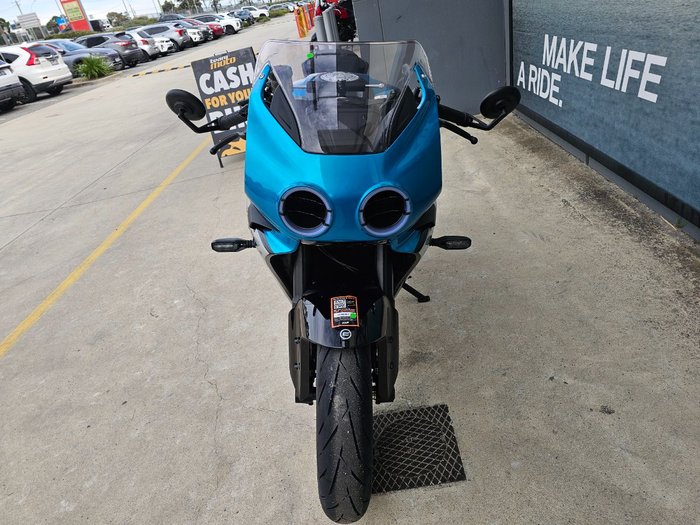 2025 CFMOTO 500 SR VOOM ZEPHYR BLU