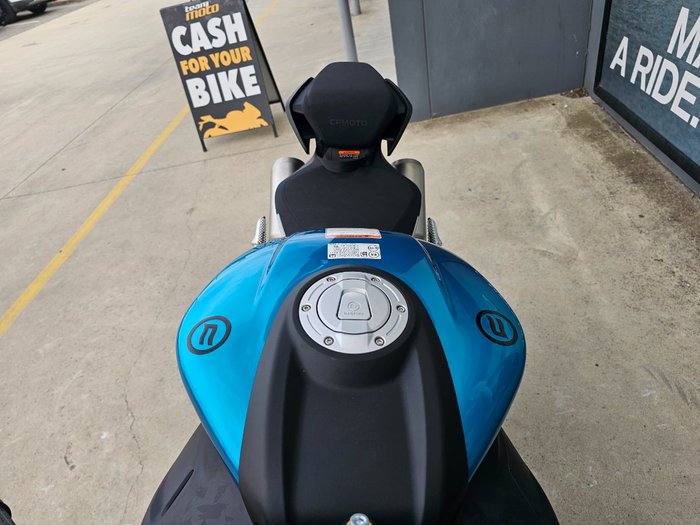 2025 CFMOTO 500 SR VOOM ZEPHYR BLU