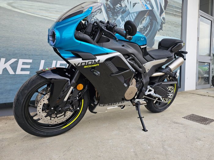 2025 CFMOTO 500 SR VOOM ZEPHYR BLU