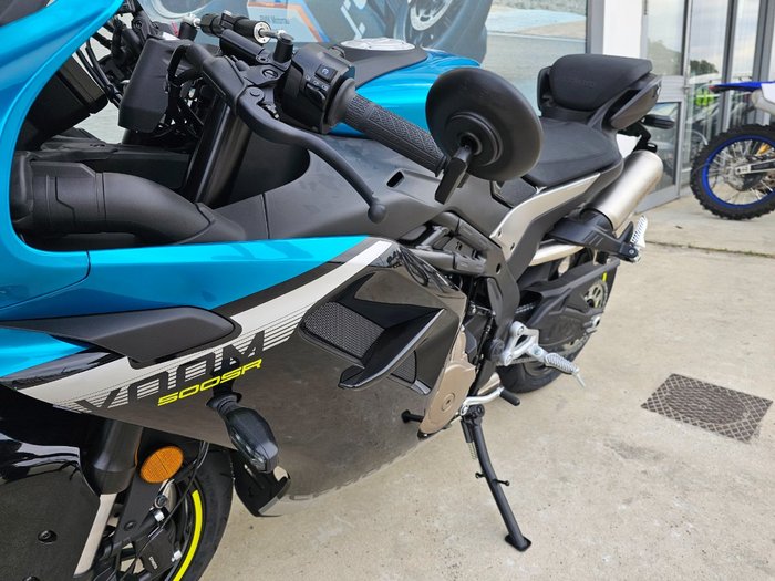 2025 CFMOTO 500 SR VOOM ZEPHYR BLU