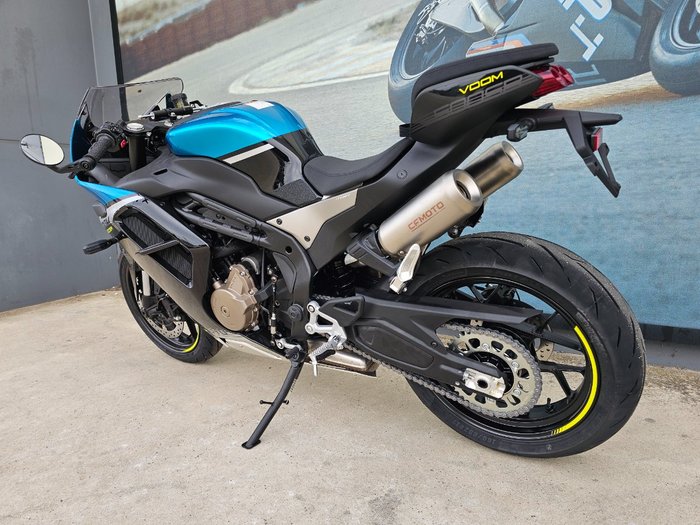 2025 CFMOTO 500 SR VOOM ZEPHYR BLU