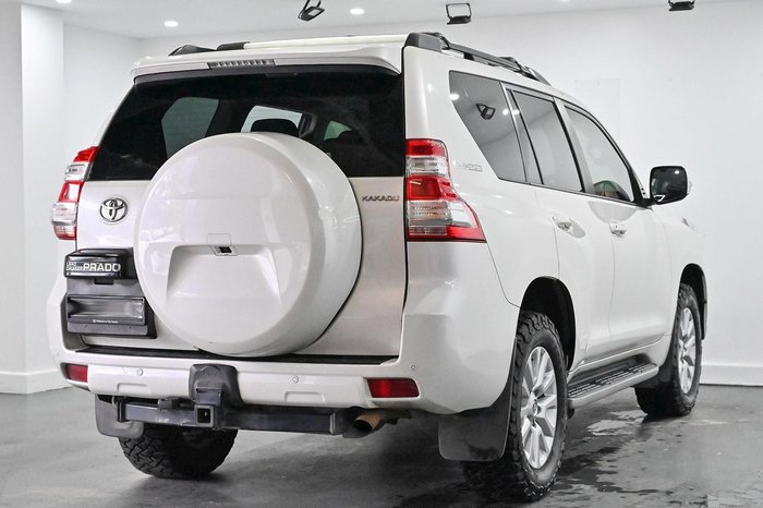 2016 Toyota Landcruiser Prado Kakadu GDJ150R 4X4 Dual Range Crystal Pearl