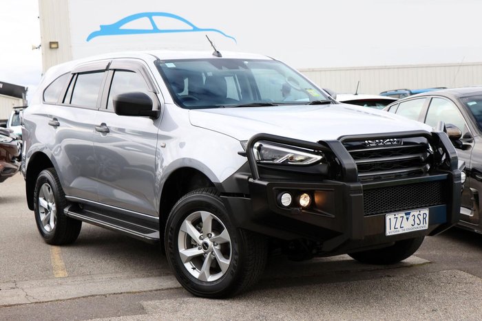 2023 Isuzu MU-X LS-M MY23 4X4 Dual Range Mercury Silver