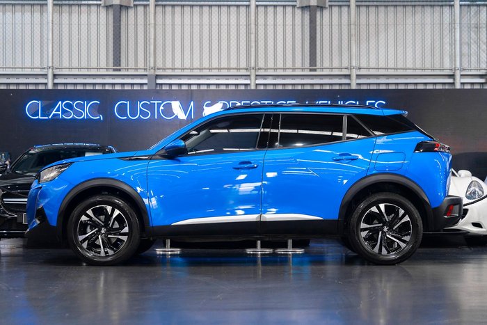 2021 Peugeot 2008 Allure P24 MY21 Vertigo Blue