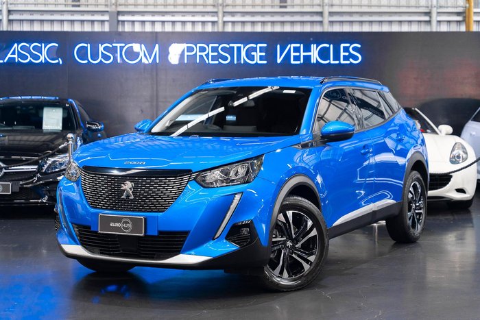 2021 Peugeot 2008 Allure P24 MY21 Vertigo Blue