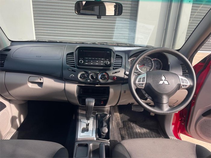 2015 Mitsubishi Triton GLX MN MY15 4X4 Dual Range Red