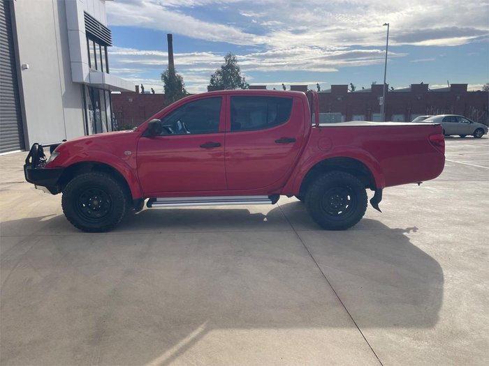 2015 Mitsubishi Triton GLX MN MY15 4X4 Dual Range Red