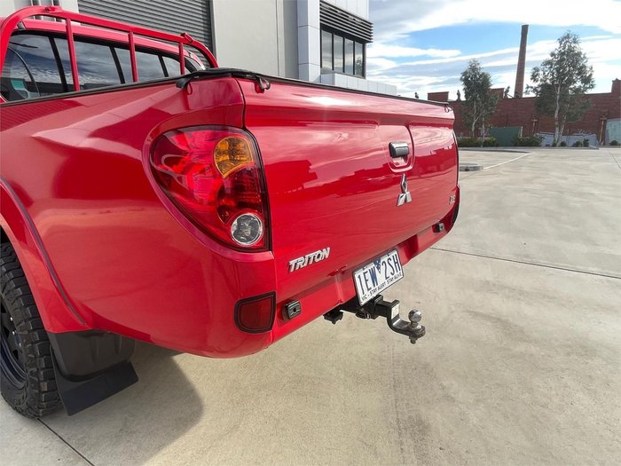 2015 Mitsubishi Triton GLX MN MY15 4X4 Dual Range Red