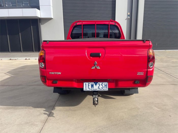 2015 Mitsubishi Triton GLX MN MY15 4X4 Dual Range Red