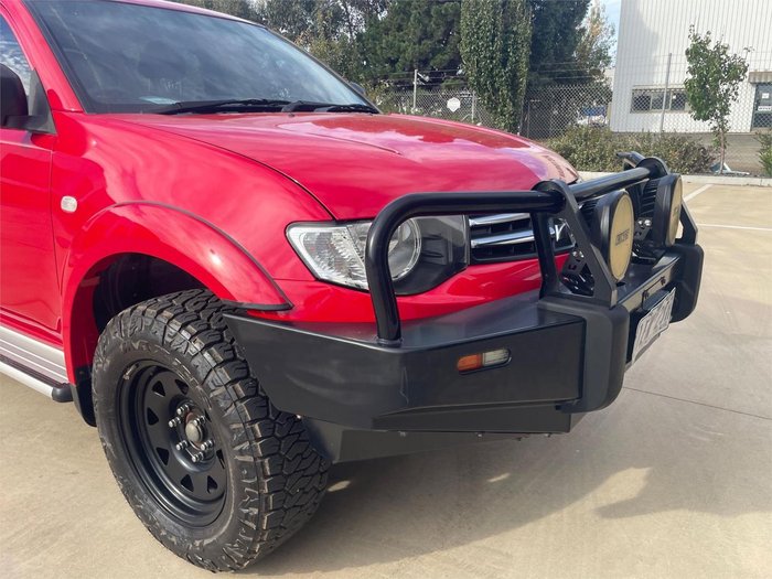 2015 Mitsubishi Triton GLX MN MY15 4X4 Dual Range Red