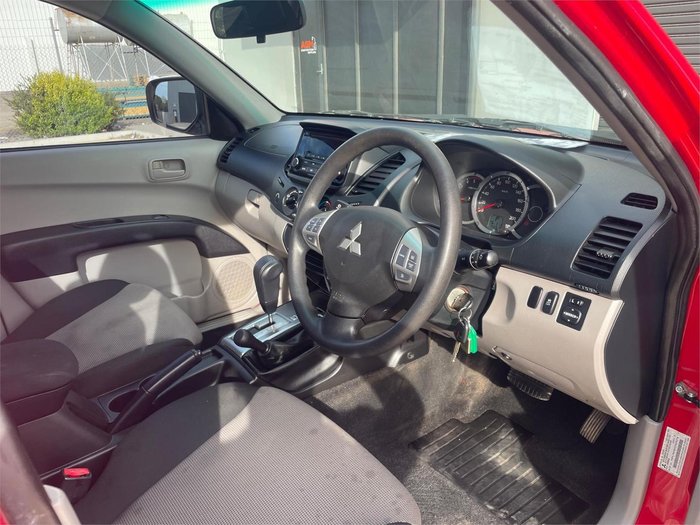 2015 Mitsubishi Triton GLX MN MY15 4X4 Dual Range Red