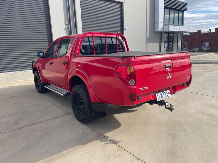 2015 Mitsubishi Triton GLX MN MY15 4X4 Dual Range Red
