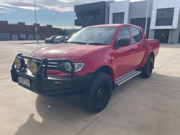 2015 Mitsubishi Triton GLX MN MY15 4X4 Dual Range Red