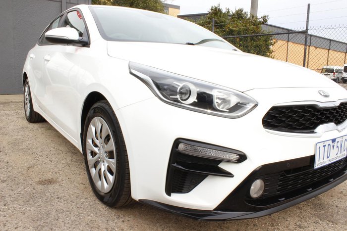 2021 Kia Cerato S BD MY21 Clear White