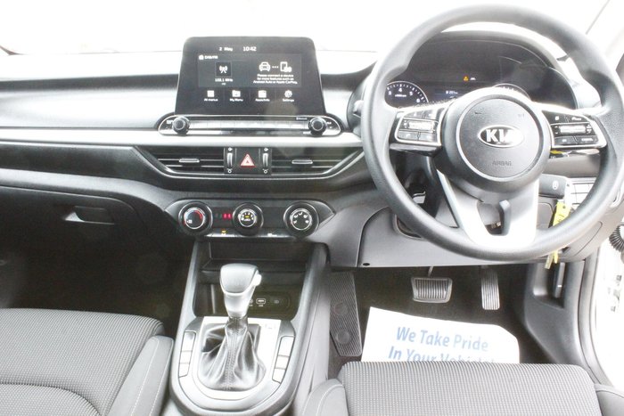 2021 Kia Cerato S BD MY21 Clear White