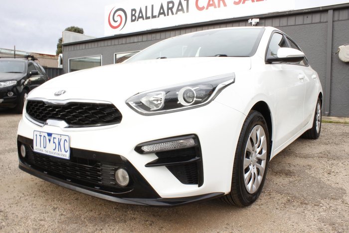 2021 Kia Cerato S BD MY21 Clear White