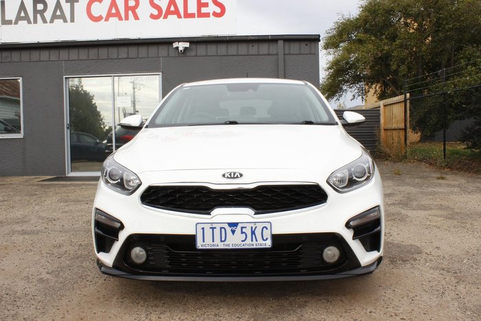 2021 Kia Cerato S BD MY21 Clear White