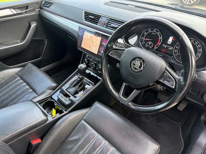 2017 SKODA Superb 206TSI SportLine NP MY18 4X4 Constant Magic Black