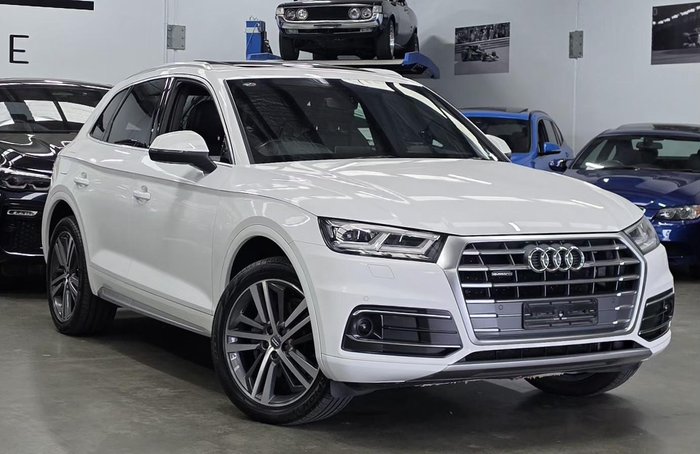 2018 Audi Q5 TDI sport FY MY18 4X4 On Demand Ibis White