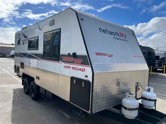2021 Network RV Caravans Terrain Tuff Off Road 19'6'' Front Door
