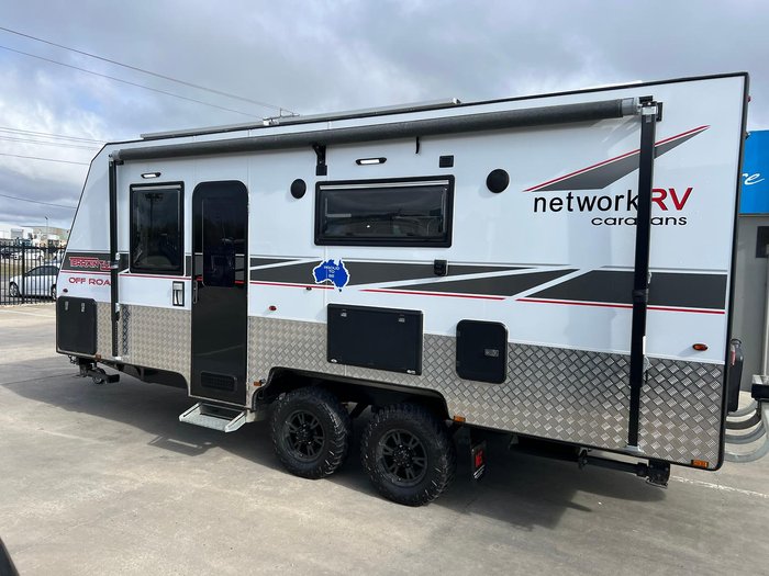 2021 Network RV Caravans Terrain Tuff Off Road 19'6'' Front Door